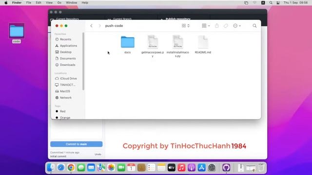 Hướng dẫn Upload Source Code lên Github từ máy Macbook MacOS смотреть онлайн