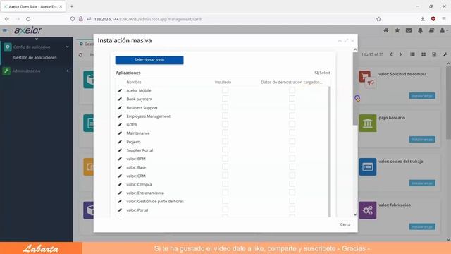 Cómo instalar Axelor usando Docker compose - Video 2º смотреть онлайн