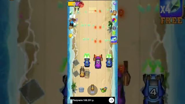 Cars vs Spaceships Merge and Click смотреть онлайн