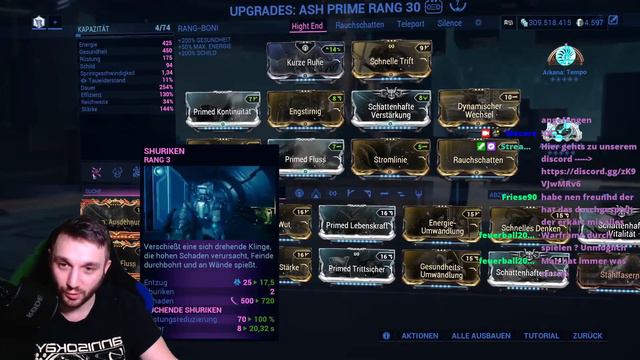 Ash Suriken Helmith für armor strip / Warframe Update 35 (deutsch/german) смотреть онлайн