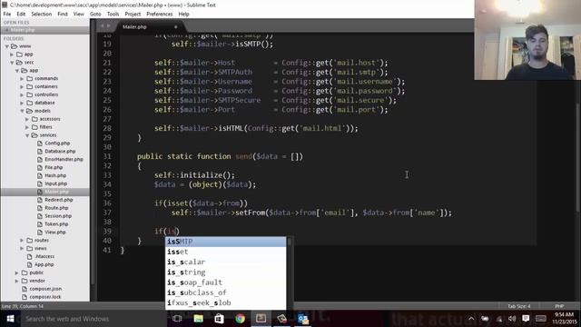 Introduction To Web Development ep14 Email смотреть онлайн