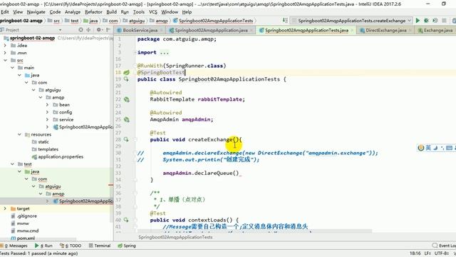 19、SpringBoot消息 AmqpAdmin管理组件的使用 смотреть онлайн
