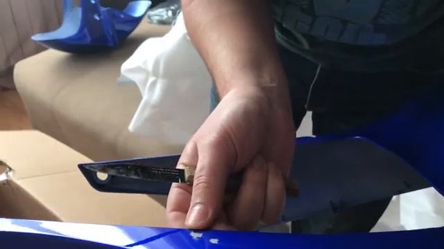 Китайский пластик на Yamaha R1 1999 смотреть онлайн