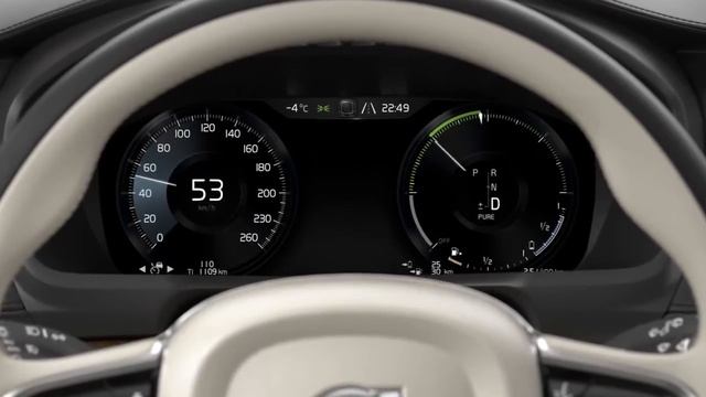2015 Volvo XC90 T8 Twin Engine - Сharging when applying brakes смотреть онлайн