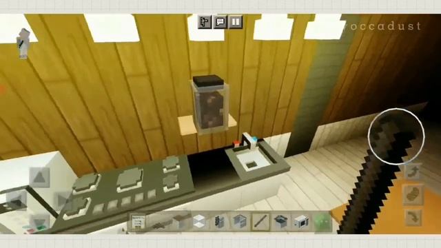 Modern Cafe Aesthetic | Minecraft PE speed build (modern furniture addon) смотреть онлайн