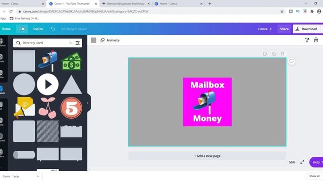 How To Get A Transparent Background In Canva For FREE | Remove Background From Image Free смотреть онлайн