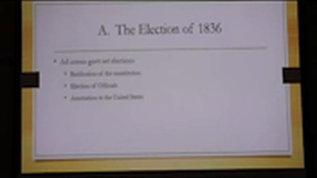 9 23 20 Lecture 5 Pt2 Lecture 6 The Republic of Texas Pt 1 смотреть онлайн