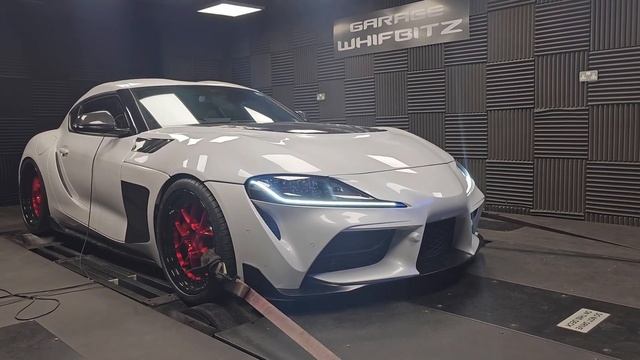 486bhp 2023 Toyota GR Supra A90 manual dyno power run and images смотреть онлайн
