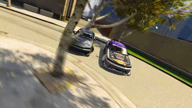 EPIC DOUBLE ENTRY | NISSAN SKYLINE R34 URAS | CINEMATIC | DRIFT GTA 5 | FiveM | ГТА 5 ДРИФТ смотреть онлайн