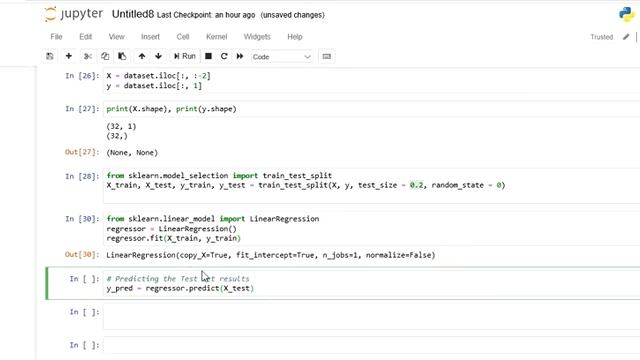 Python Linear Regression with Machine Learning смотреть онлайн