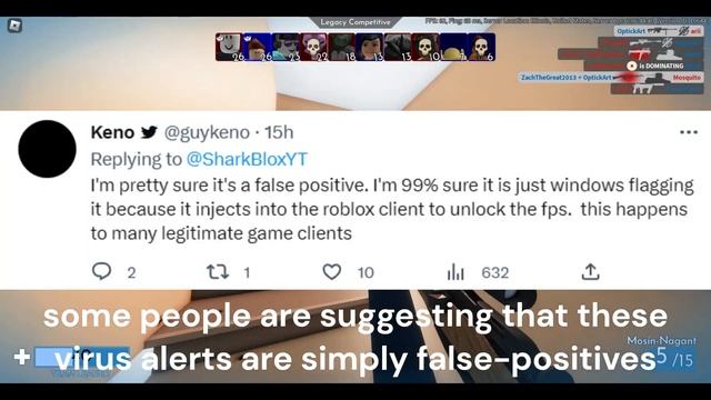 Roblox FPS Is Unlocker Giving People Viruses? (It's Probably Not) смотреть онлайн