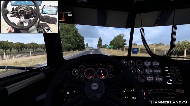 CAT Powered 379 - (New Benson Flatbed Trailer) - American Truck Simulator - ATS 4K - Brian Mods смотреть онлайн