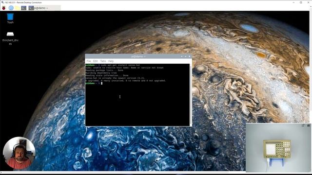 Raspberry Pi - Installing and configuring for Sense Hat смотреть онлайн