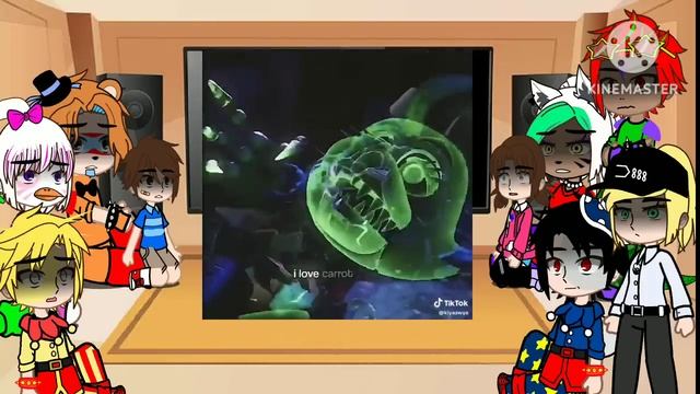 FNAF security breach +(Cassie) react to fnaf security breach ruin смотреть онлайн
