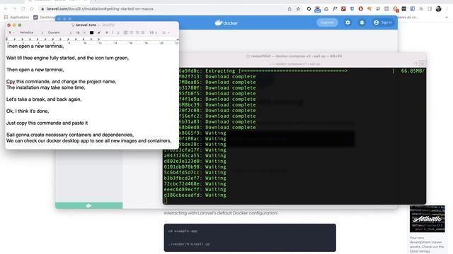 How to install and run Laravel 9 in Mac Os using Sail Docker смотреть онлайн