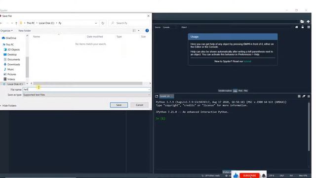 How to install spyder python without Anaconda in Windows 10 | Spyder 4.2.3 смотреть онлайн