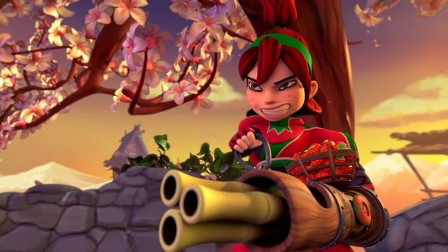 Fruit Ninja Origins - FRUIT FIGHT! смотреть онлайн