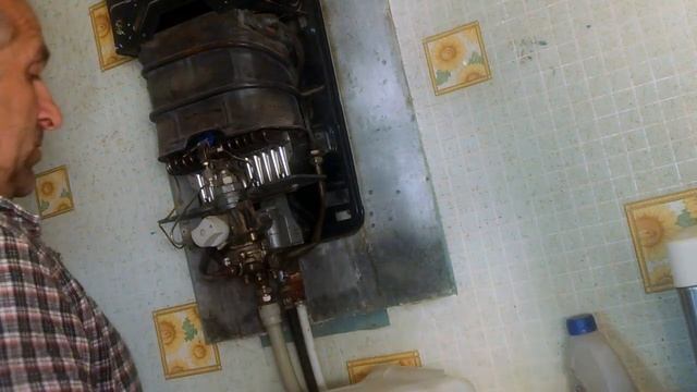 Химическая чистка теплообменника колонки или котла самому Не сложно смотреть онлайн