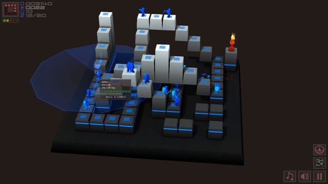 Cubemen Walkthrough: Bridges смотреть онлайн