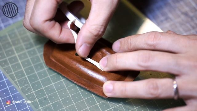 Making A BMW Smart Key Fob Case | Leathercraft DIY | Wet Molding Leather