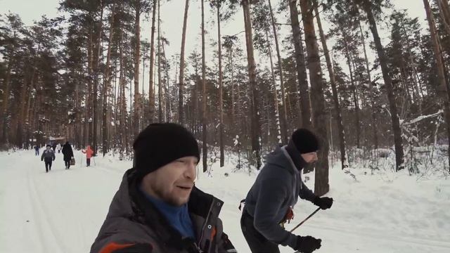 Барнаул. Лыжня Здоровья. смотреть онлайн