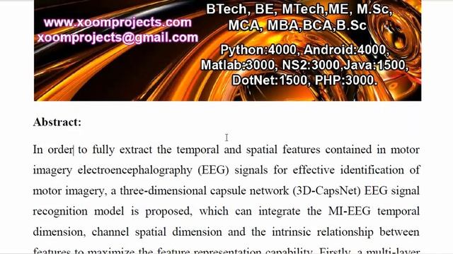 Recognition of Motor Imagery EEG Signals Based on Capsule Network смотреть онлайн
