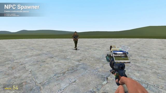 How to make a NPC spawner Garry's Mod смотреть онлайн
