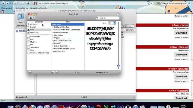How To Install Fonts In Microsoft Office on Mac OSX смотреть онлайн