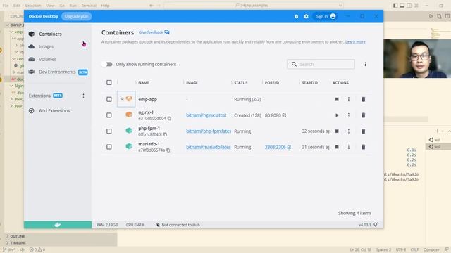 15: Using Docker Compose set up Nginx, Mysql, and PHP смотреть онлайн