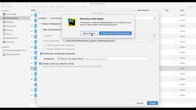 How to configure Odoo with PyCharm on macos смотреть онлайн
