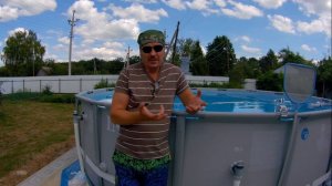 Каркасный бассейн  Как правильно выбрать кварцевый песок!