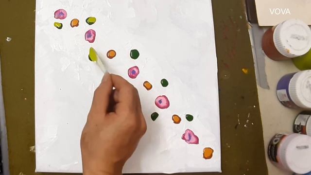 outra ótima maneira de pintar. Воздушный шар, Как нарисовать абстрактное смотреть онлайн