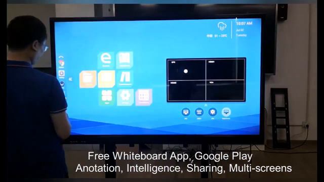 Touch Panel for Conference Education смотреть онлайн