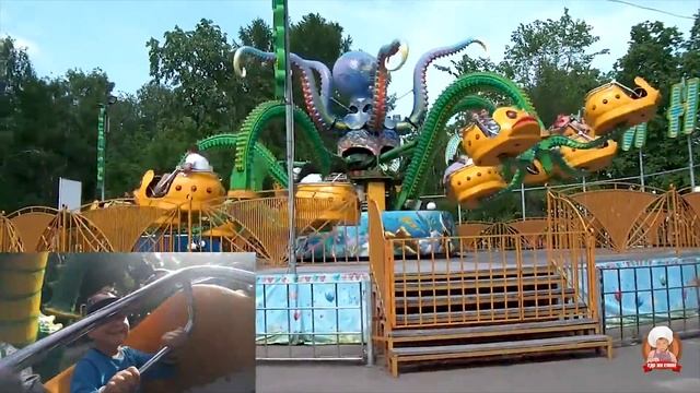 Куда сходить в Москве. АТТРАКЦИОНЫ для детей в Парке отдыха. РАЗВЛЕКАТЕЛЬНАЯ ПЛОЩАДКА Прыг-Скок. смотреть онлайн