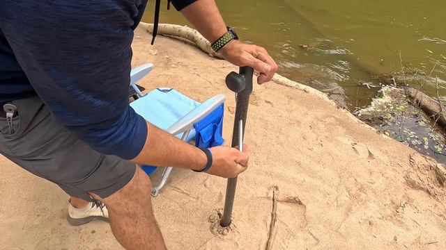 Portable Beach Umbrella Amazon - Hands on Review смотреть онлайн