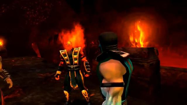 Scorpion Inferno Special Effects - Cheat Device - (PS2 / PCSX2) - Mortal Kombat Shaolin Monks смотреть онлайн