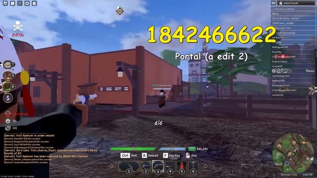 Portal Roblox Song Codes/IDs смотреть онлайн