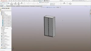 solid works  Моделируем шкаф купе