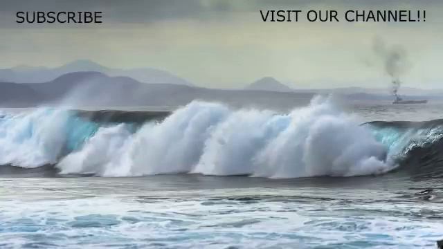 Ocean Waves Crashing 1 час смотреть онлайн