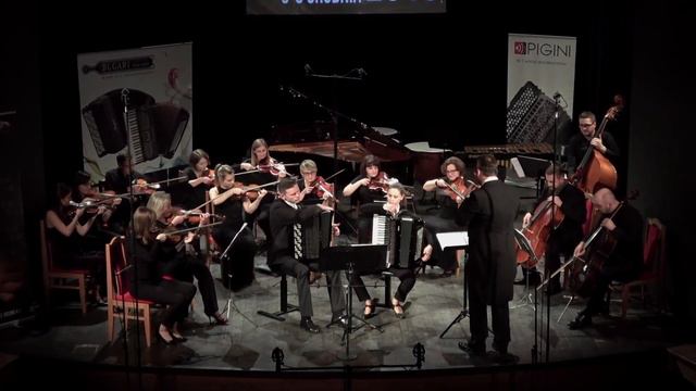 Duo Accosphere plays: A.Sowa - Concerto for accordion duo and string orchestra (2018) смотреть онлайн