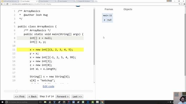 Lecture 5 Video 3 : Array Basics смотреть онлайн