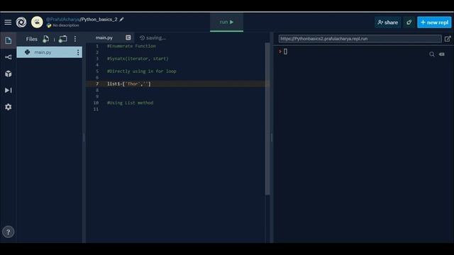 Python Enumerate Function | The Complete Python Developer Course from Beginner to Expert for 2020 смотреть онлайн