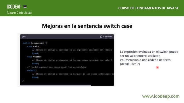 Explorando las Mejoras en la Sentencia Switch Case de Java 17 | Curso de Fundamentos de Java смотреть онлайн