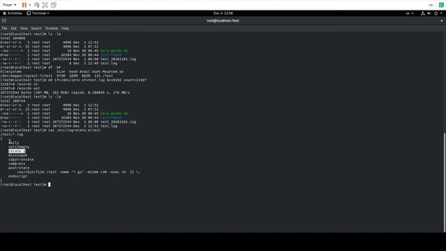 Mantenimiento de logs con LOGROTATE en Linux смотреть онлайн