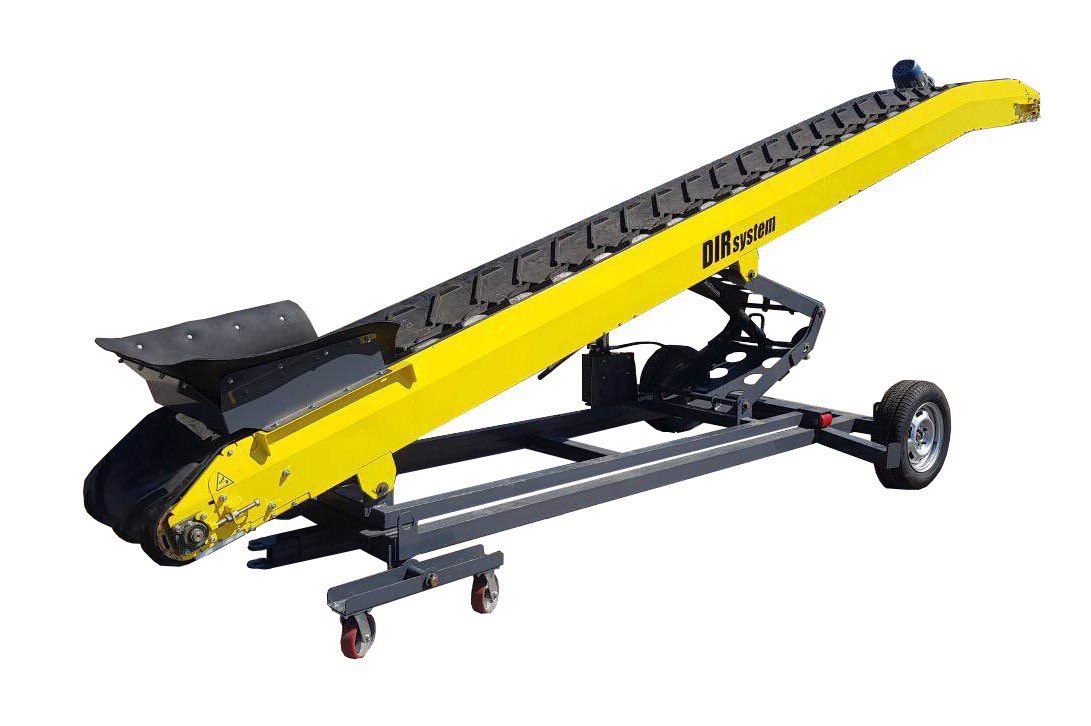 ТЛН-6.5 Транспортер ленточный наклонный 6.5м (Шевронная лента) смотреть онлайн