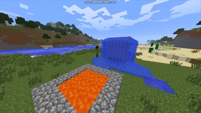Minecraft.Как сделать портал в АД без кирки в майнкрафте. смотреть онлайн