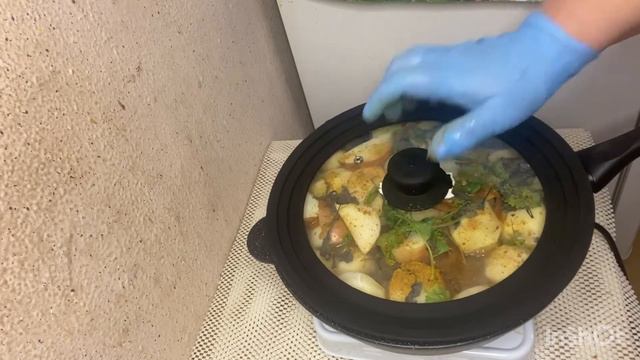 Соус из баранины. Мягкая баранина с картошкой. Lamb sauce. Soft lamb with potatoes. صلصة لحم الضأن смотреть онлайн