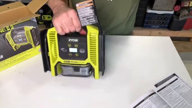 Ryobi Dual Function Inflator Deflator | Unboxing & INSTRUCTIONS смотреть онлайн