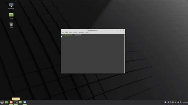 How To Open An On Screen Keyboard On Linux Using Terminal!!