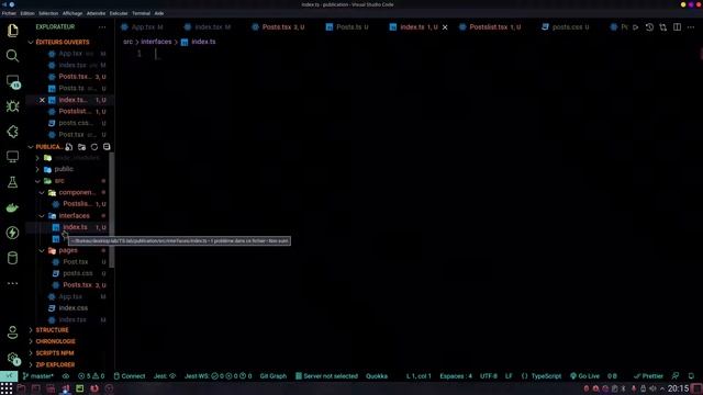 Tutoriel: React et TypeScript. смотреть онлайн